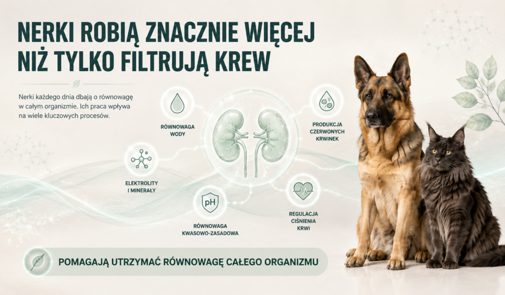 Jak działają nerki psa i kota i dlaczego są tak ważne?