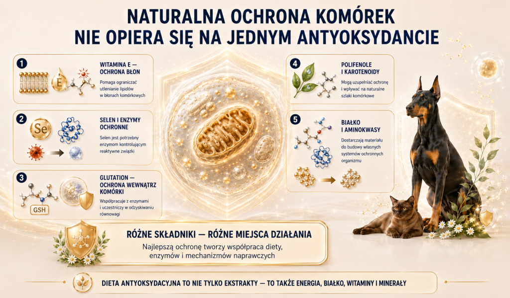 Antyoksydanty w diecie psa i kota 2